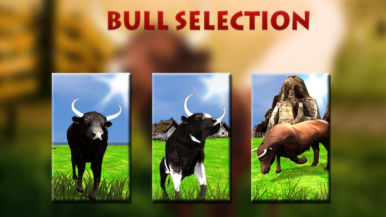 Angry Bull Simulator Game 3D