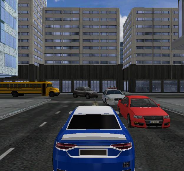 Sports Car City Simulation