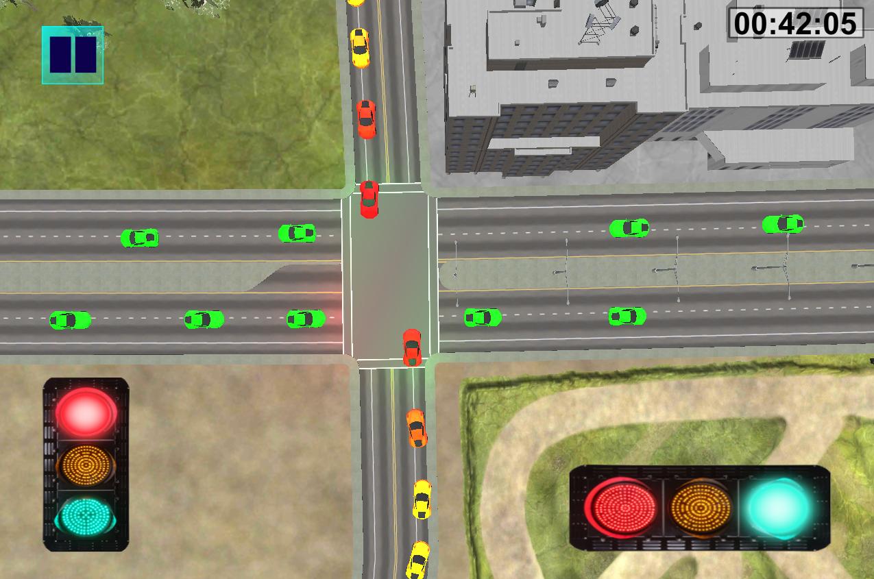 Traffic Light Control Sim