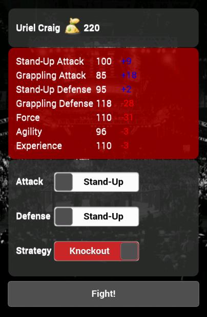 MMA Fight Simulator