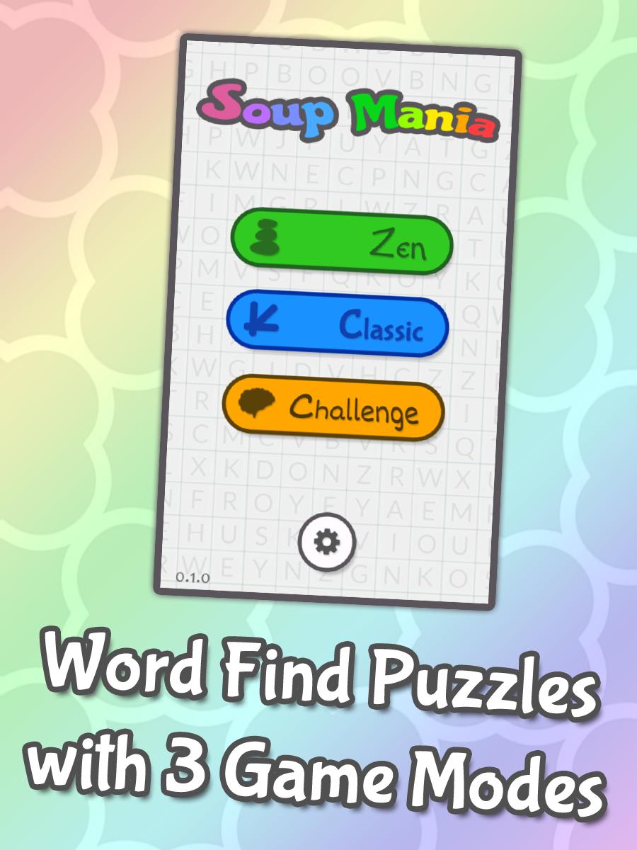 Word Search Puzzle - Soupmania