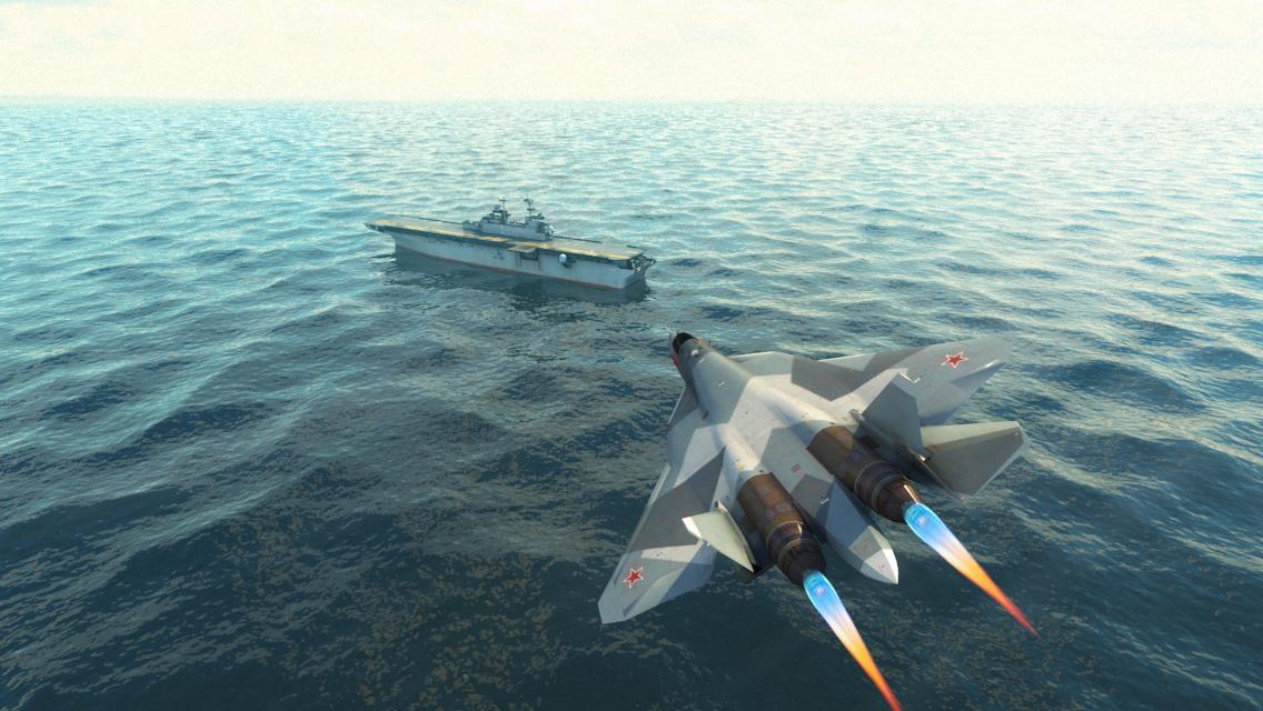 Navy Boat & Jet Parking Game