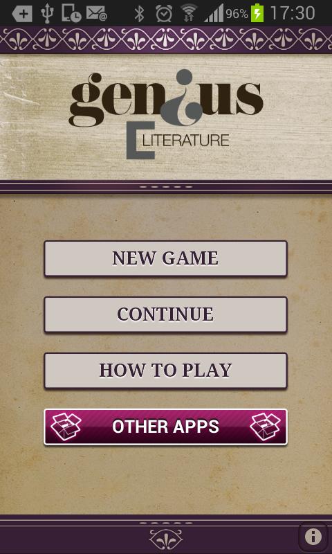 Genius Literature Quiz Lite