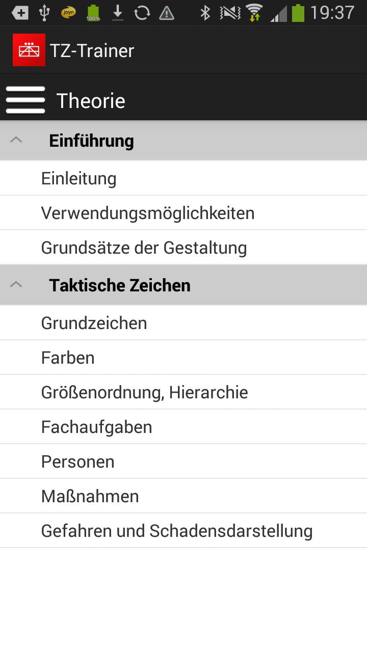 Taktische Zeichen Trainer