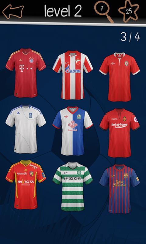 Football Kits Quiz