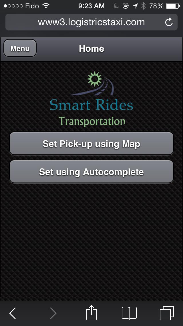 Smart Rides Booking App