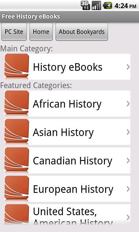 History eBooks