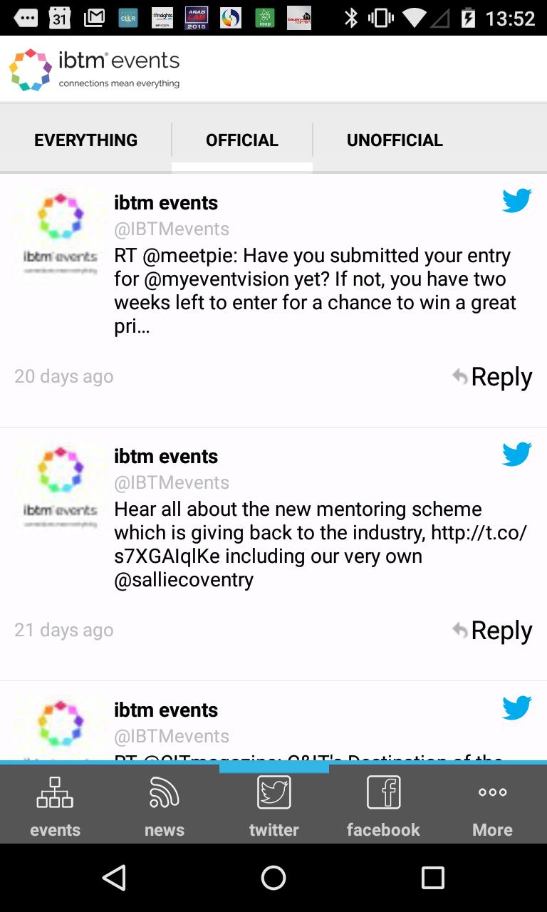 ibtm events