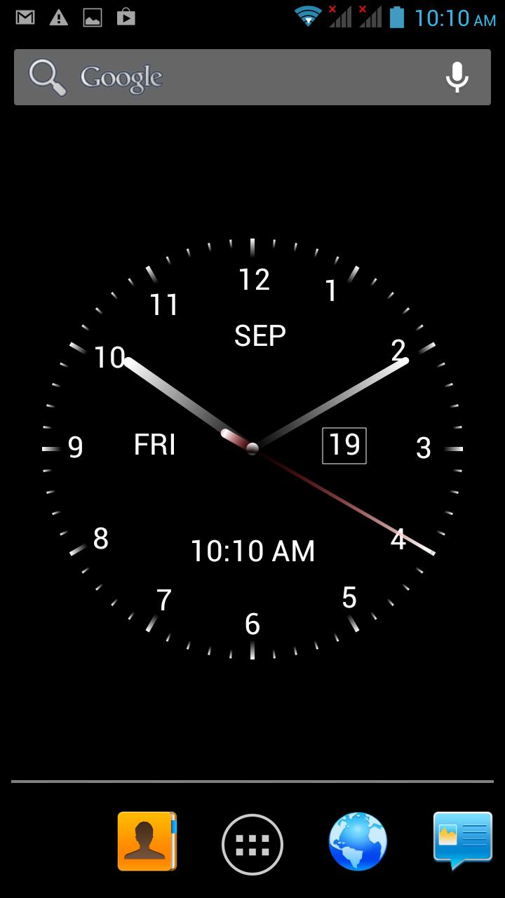 Analog Clock Wallpaper