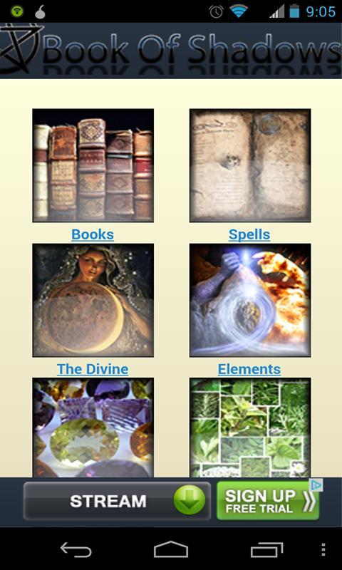 Free Book of Shadows