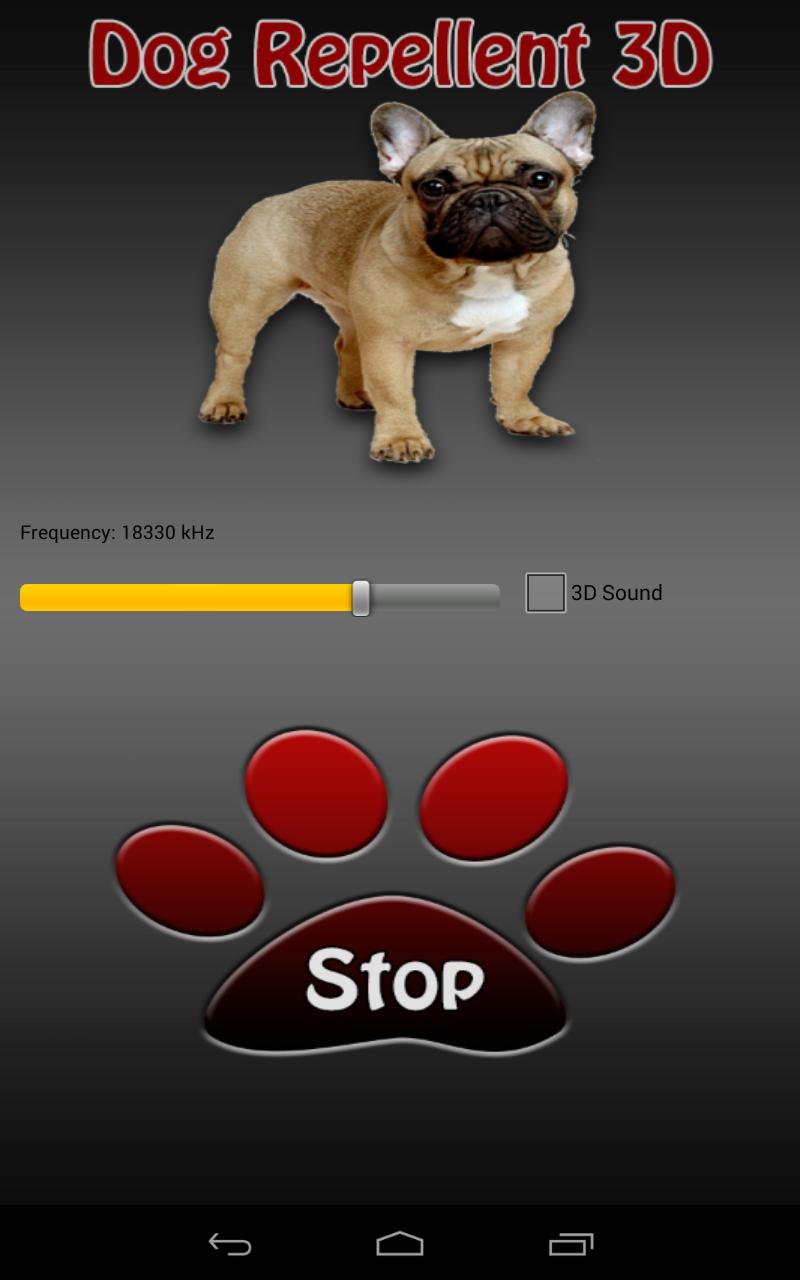 Dog Repellent - 3D Sound