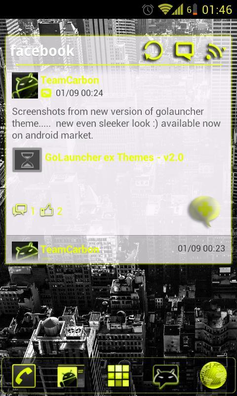 GOWidget Yellow ICS Light Free