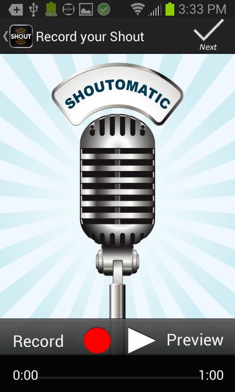 ShoutOmatic