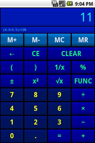 RDev Calculator