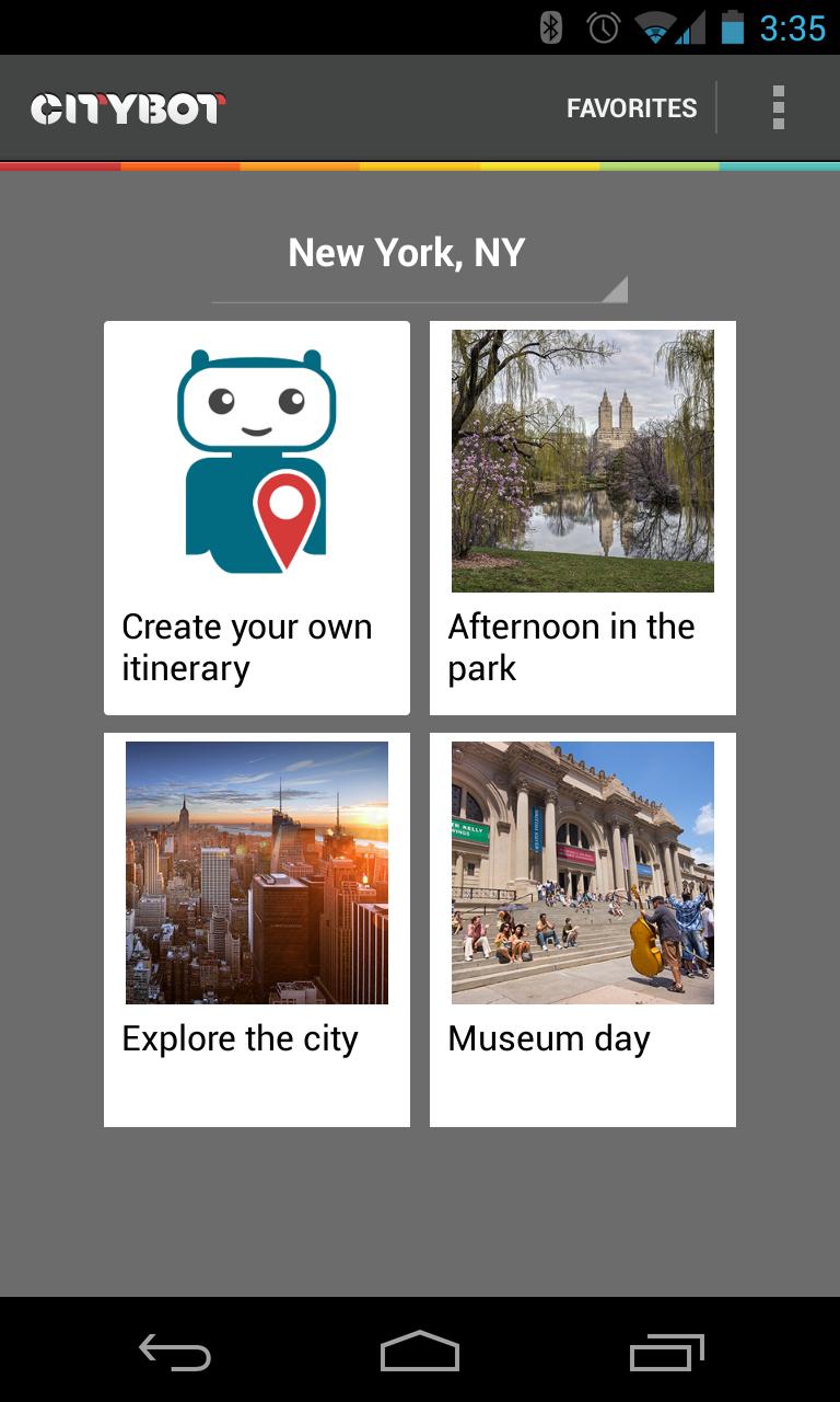 Citybot Smart Travel Guide