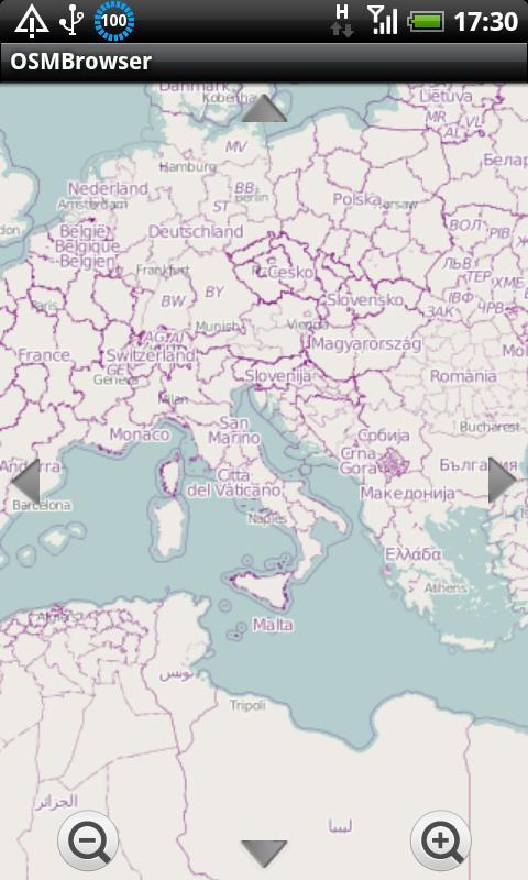 OSM Browser