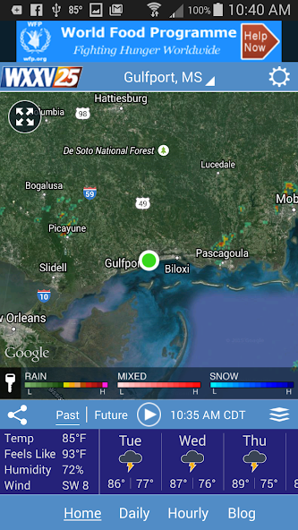 WXXV News 25 Weather