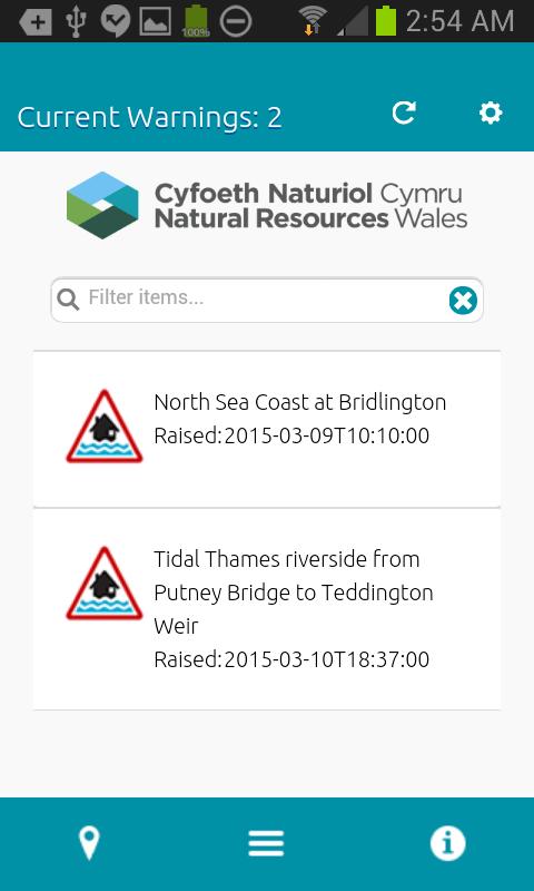 Flood Alerts Wales