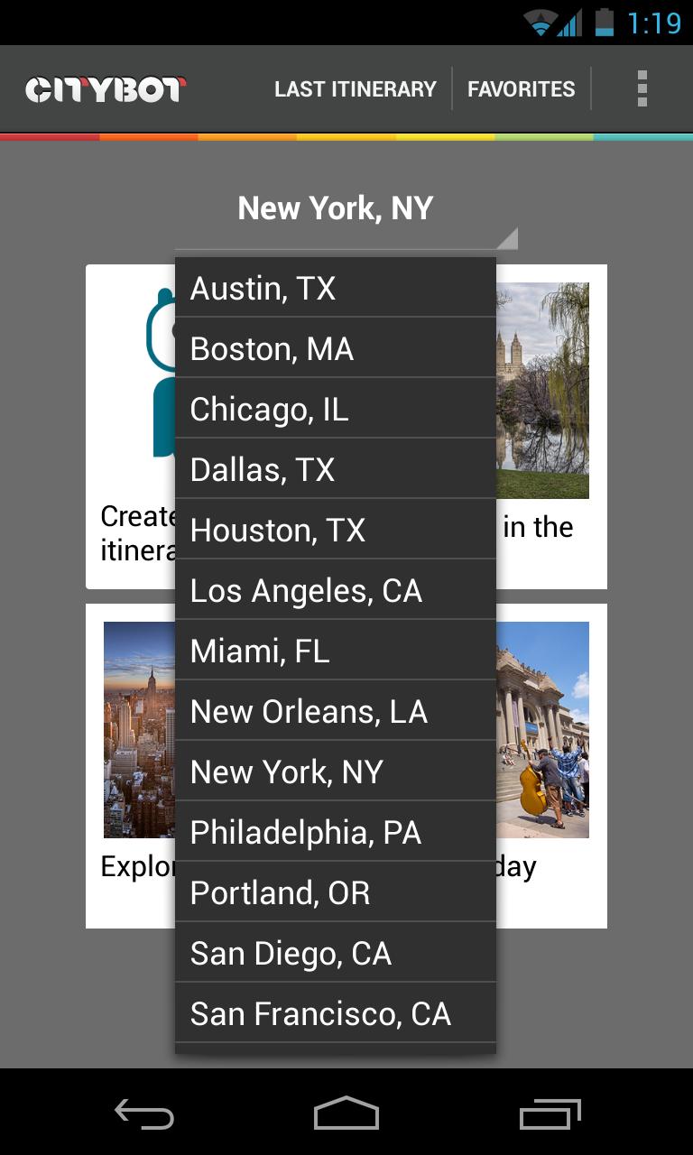 Citybot Smart Travel Guide