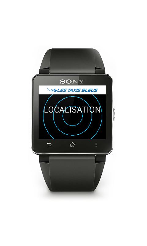 Taxis Bleus for SmartWatch 2