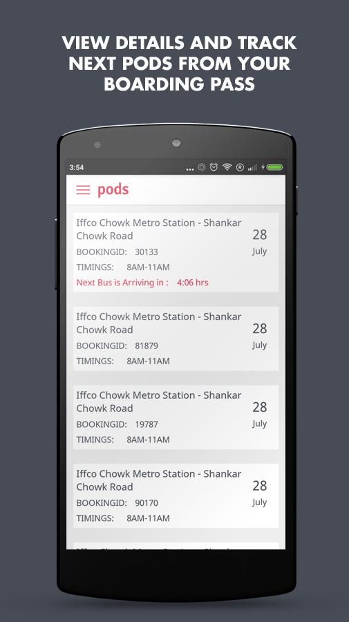 Pods - Transit Bus in Gurgaon