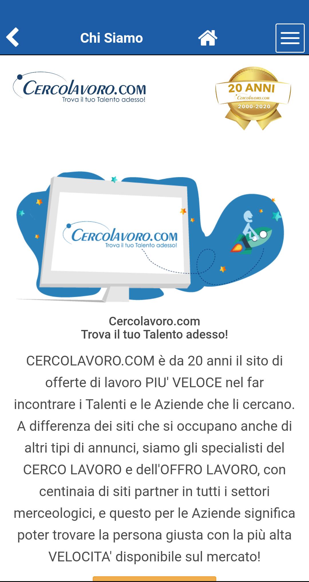 Cerco Lavoro