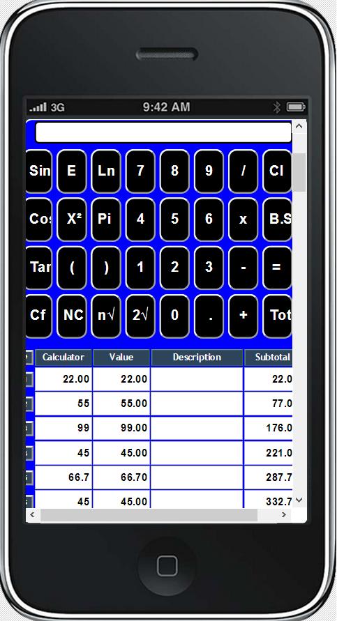 Spreadsheet Calculator