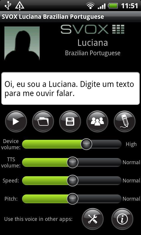 SVOX Br. Portug. Luciana Trial