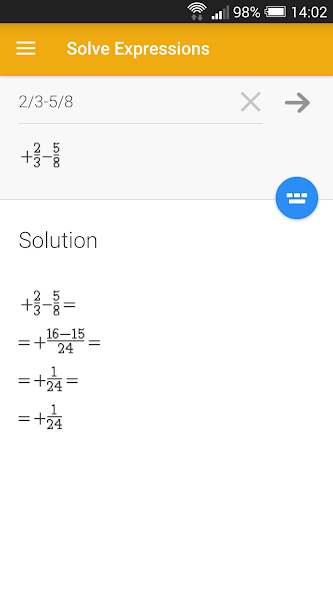 Solve Expressions