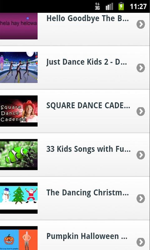 Kids Dance Songs