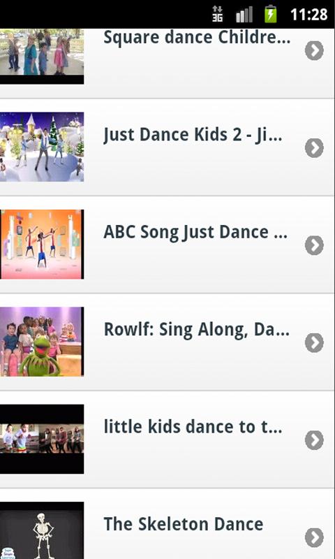 Kids Dance Songs