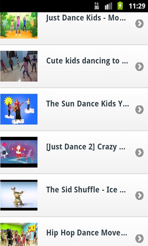 Kids Dance Songs