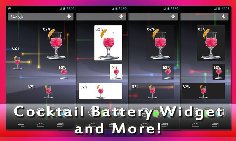 Drink Battery Widget Cocktail