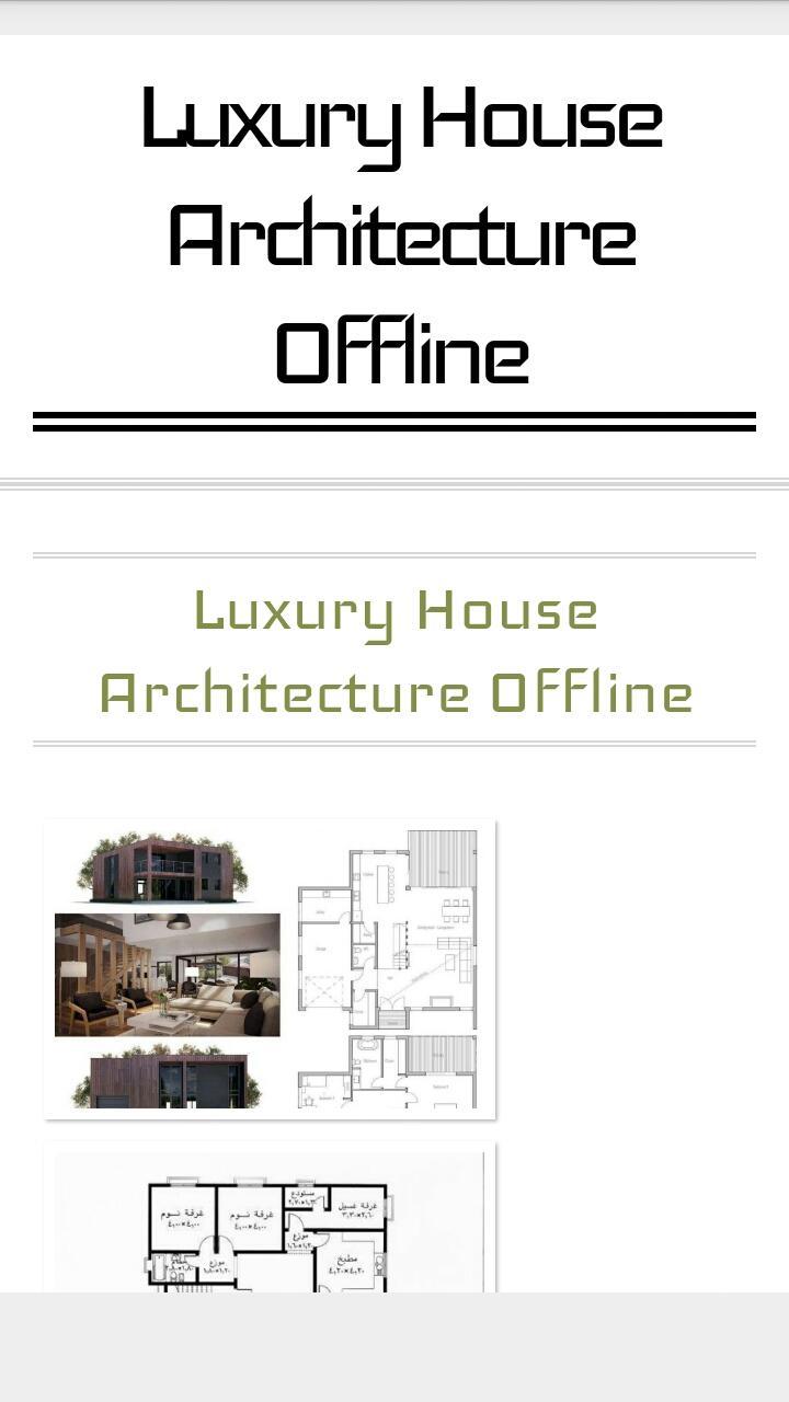 House Architect Offline