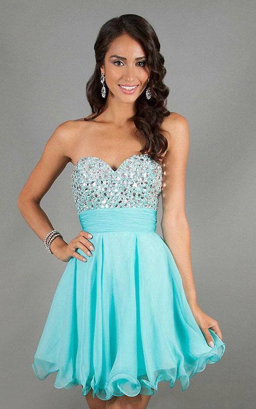 Cute Frozen Prom Dresses