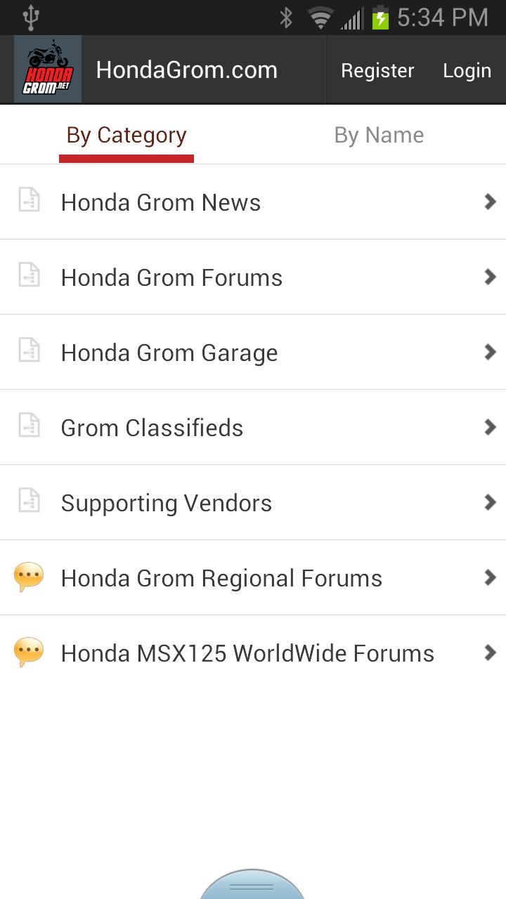 Honda Grom Forum App