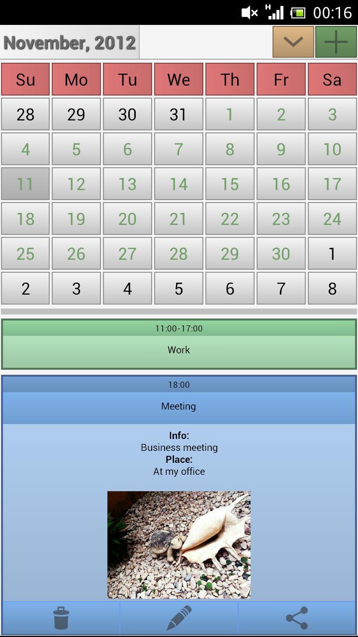 Easy Calendar