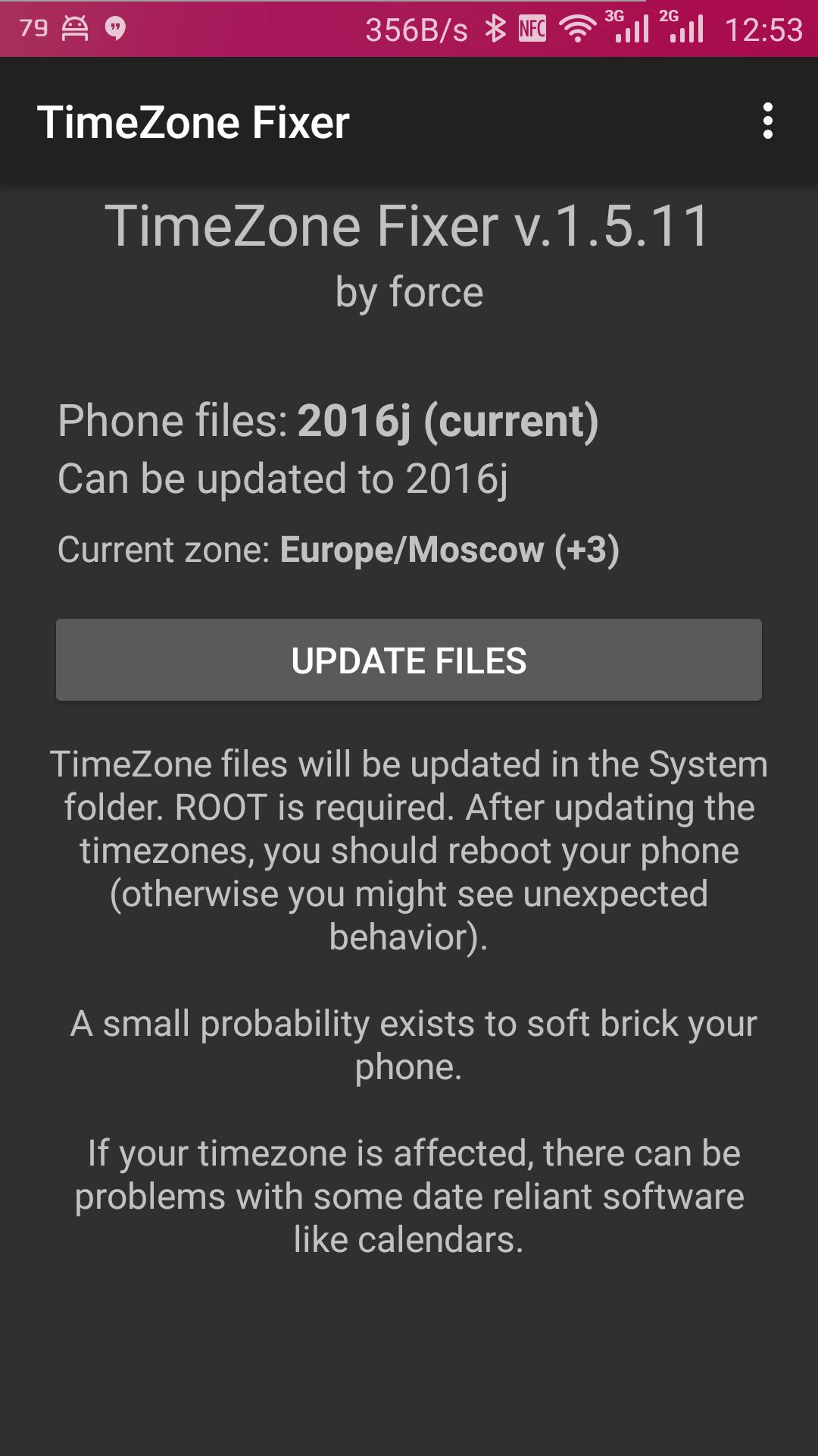 TimeZone Fixer (ROOT)