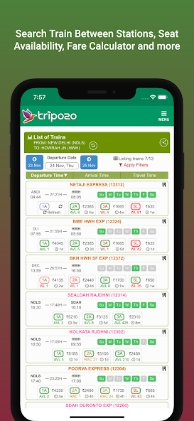 Tripozo: Train Flight & Travel