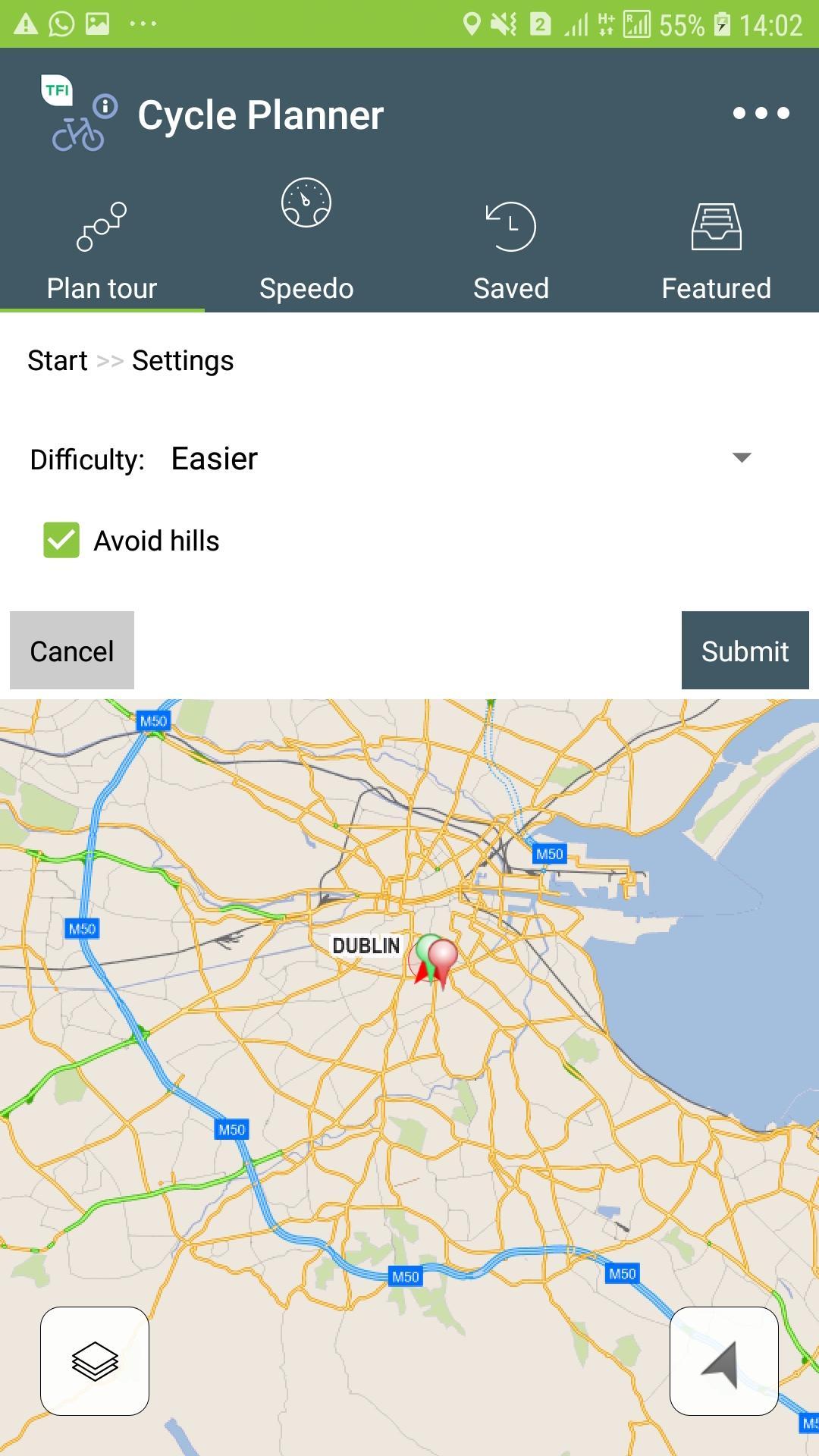 Cycle Journey Planner