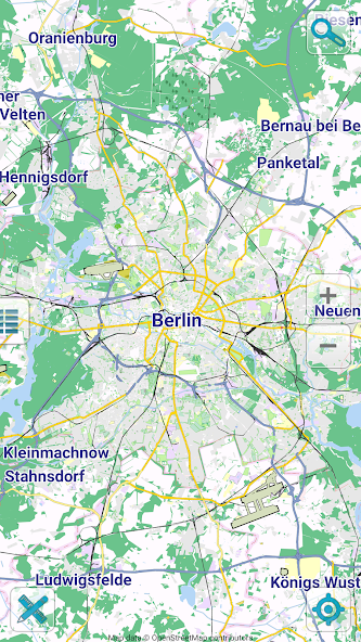 Map of Berlin offline