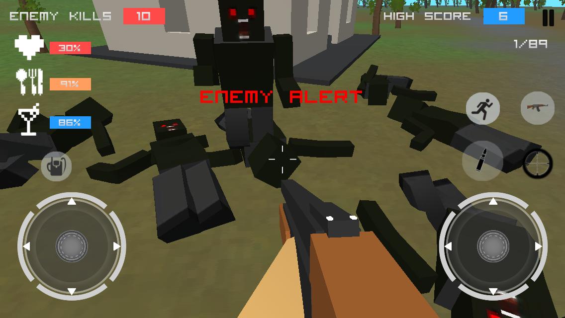 Block Survival Game