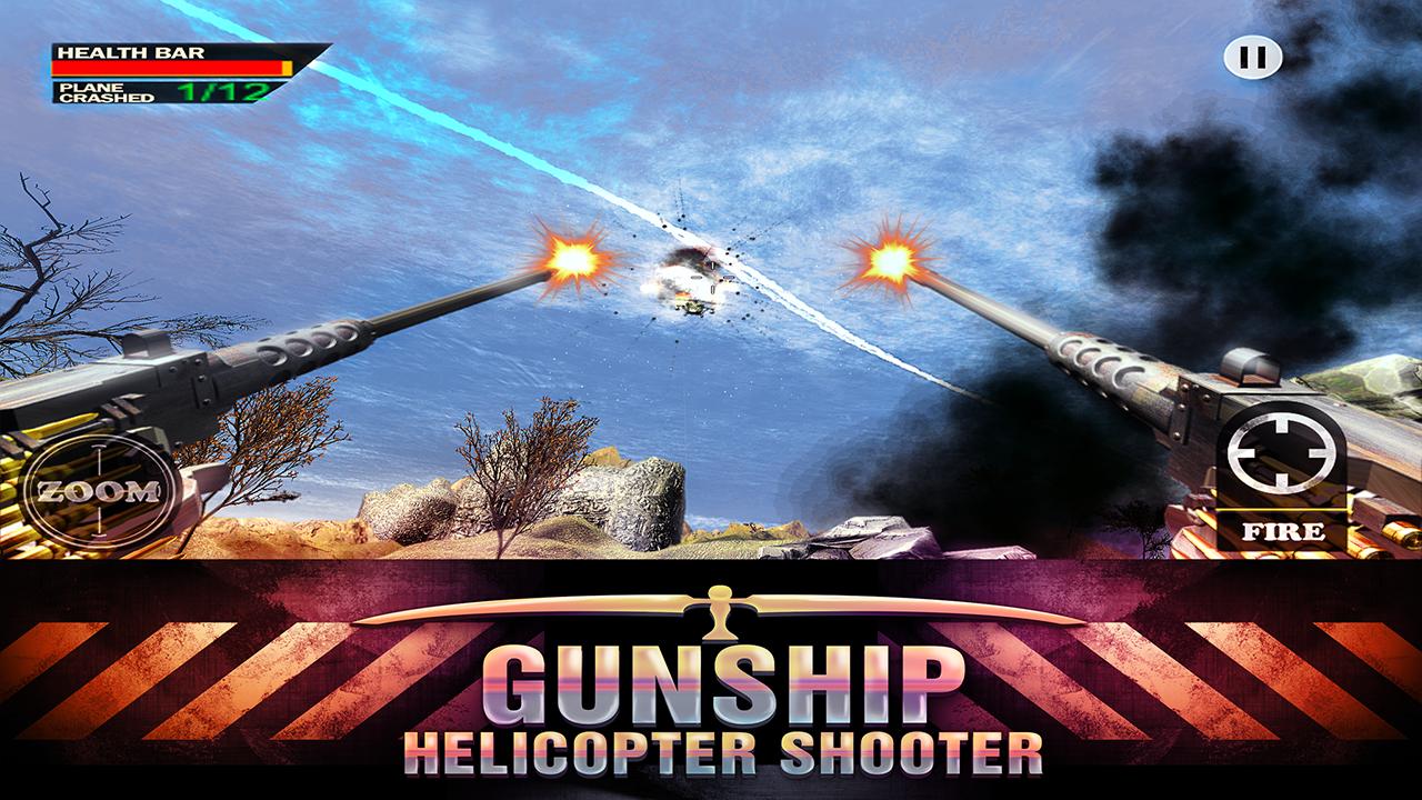 Gunship Helicopter Shooter 3D