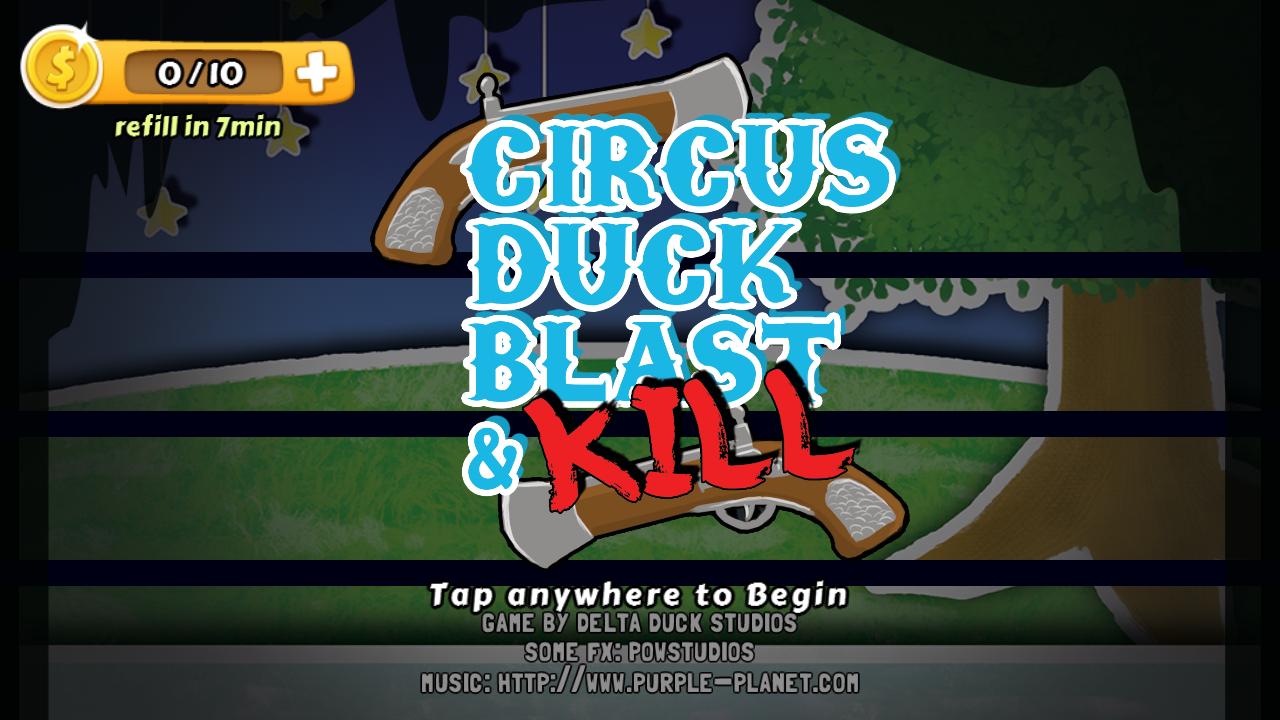 Circus Duck Shooting Blast