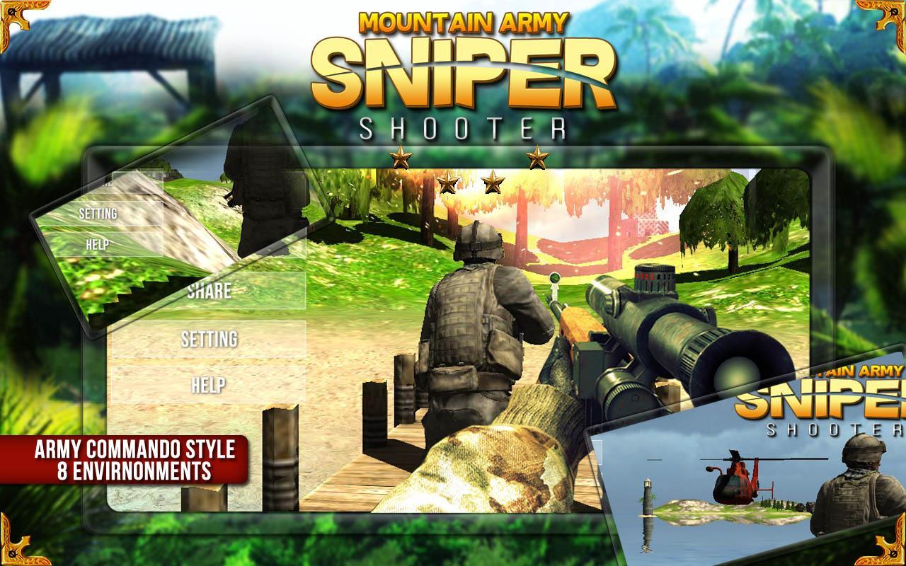 Mountain Army Sniper Shooter