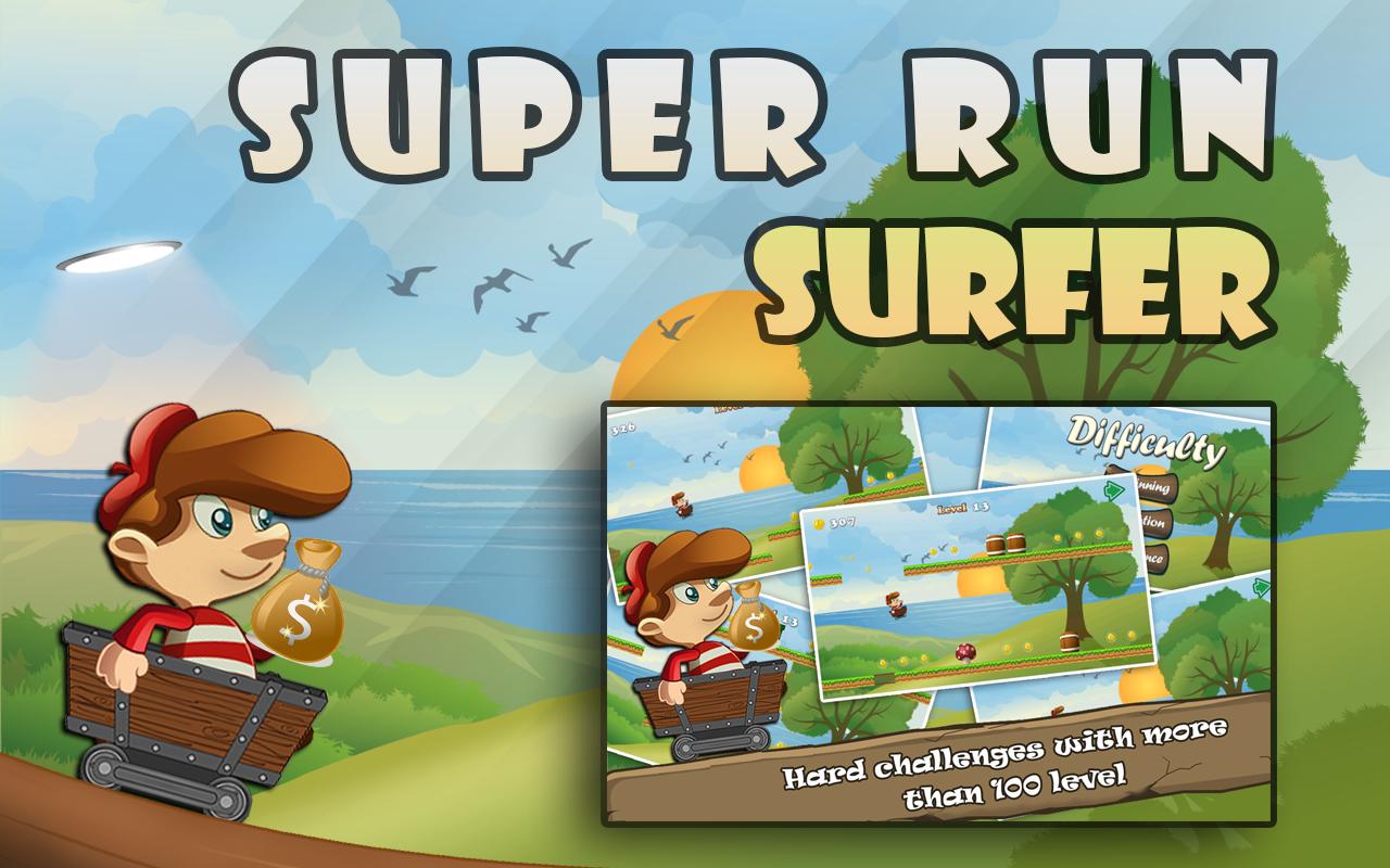 Super Run Surfer Game