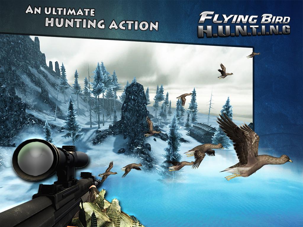 Flying Bird Hunting