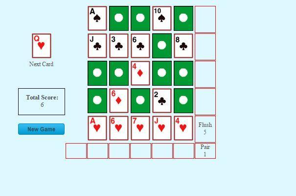 Poker Solitaire