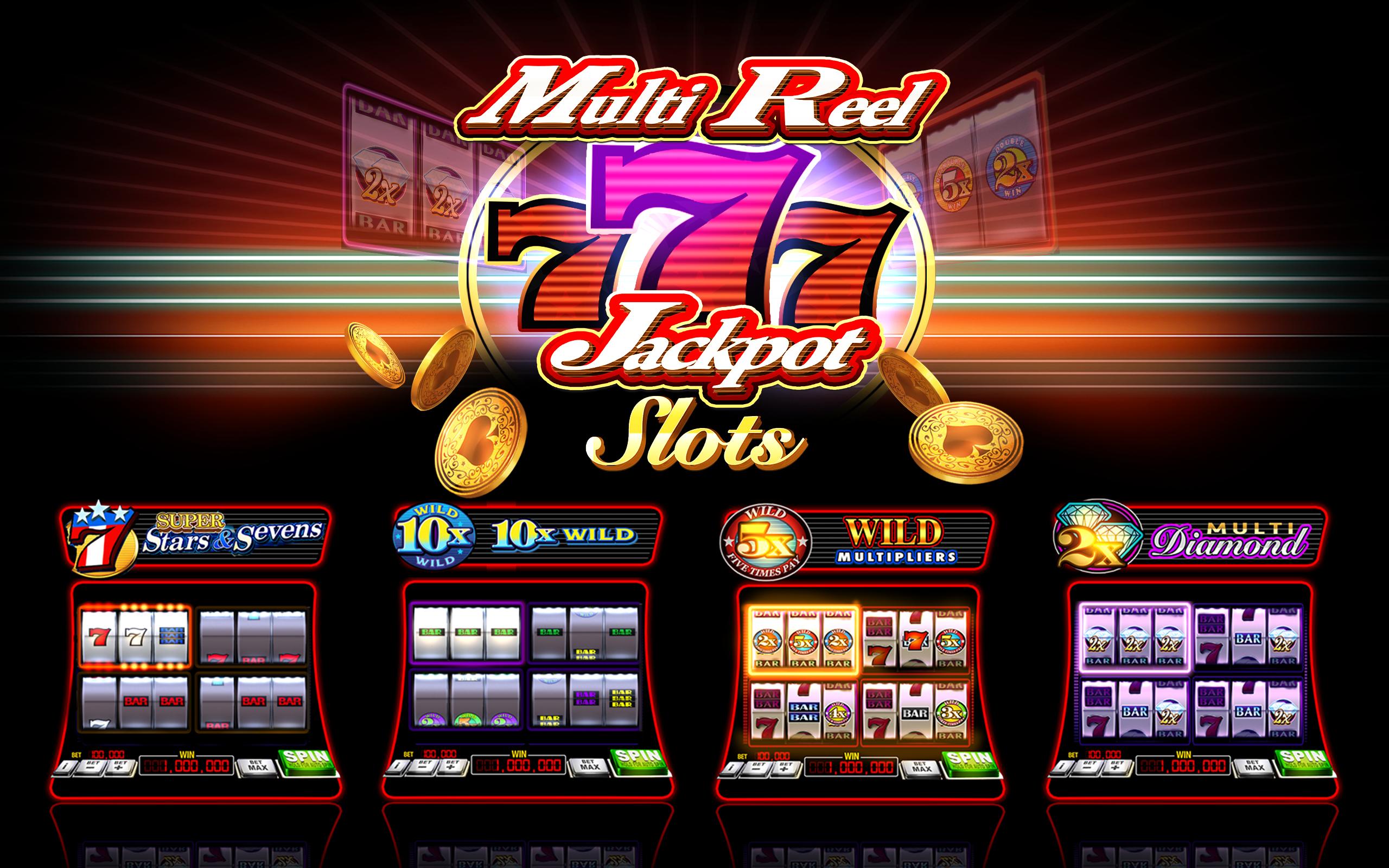 Multi Reel Jackpot Slots