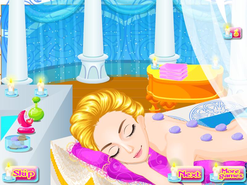 Beauty spa princess games